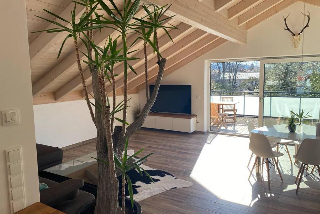 Lichtdurchflutete Wohnung Mit Grosser Dachterrasse Bruckmühl Zewnętrze zdjęcie