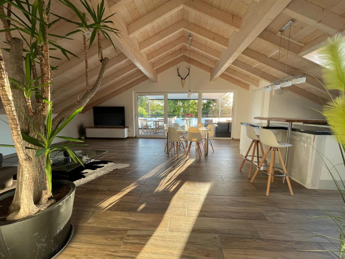Lichtdurchflutete Wohnung Mit Grosser Dachterrasse Bruckmühl Zewnętrze zdjęcie
