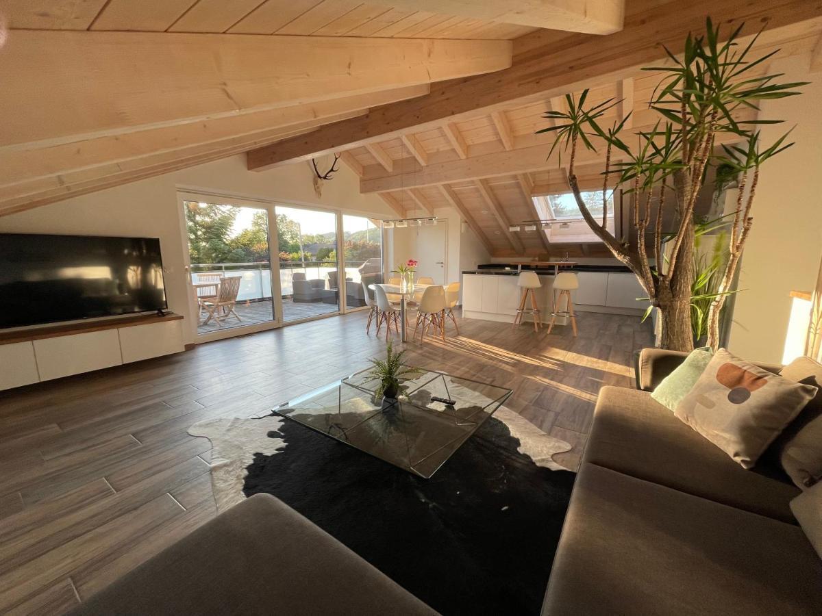 Lichtdurchflutete Wohnung Mit Grosser Dachterrasse Bruckmühl Zewnętrze zdjęcie